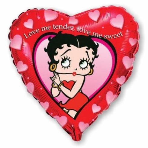 BETTY BOOP fólia léggömb