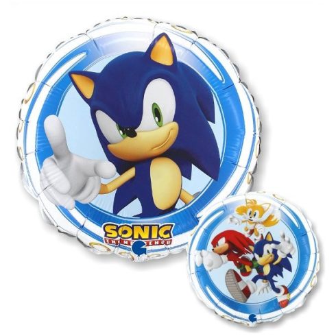 Sonic és a csapat fólia léggömb