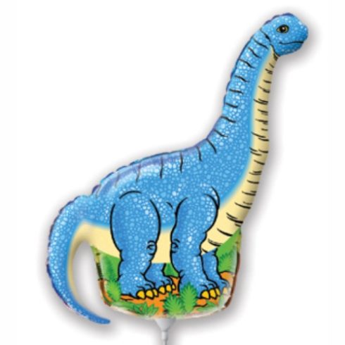 Mini pálcás Diplodocus fólia léggömb